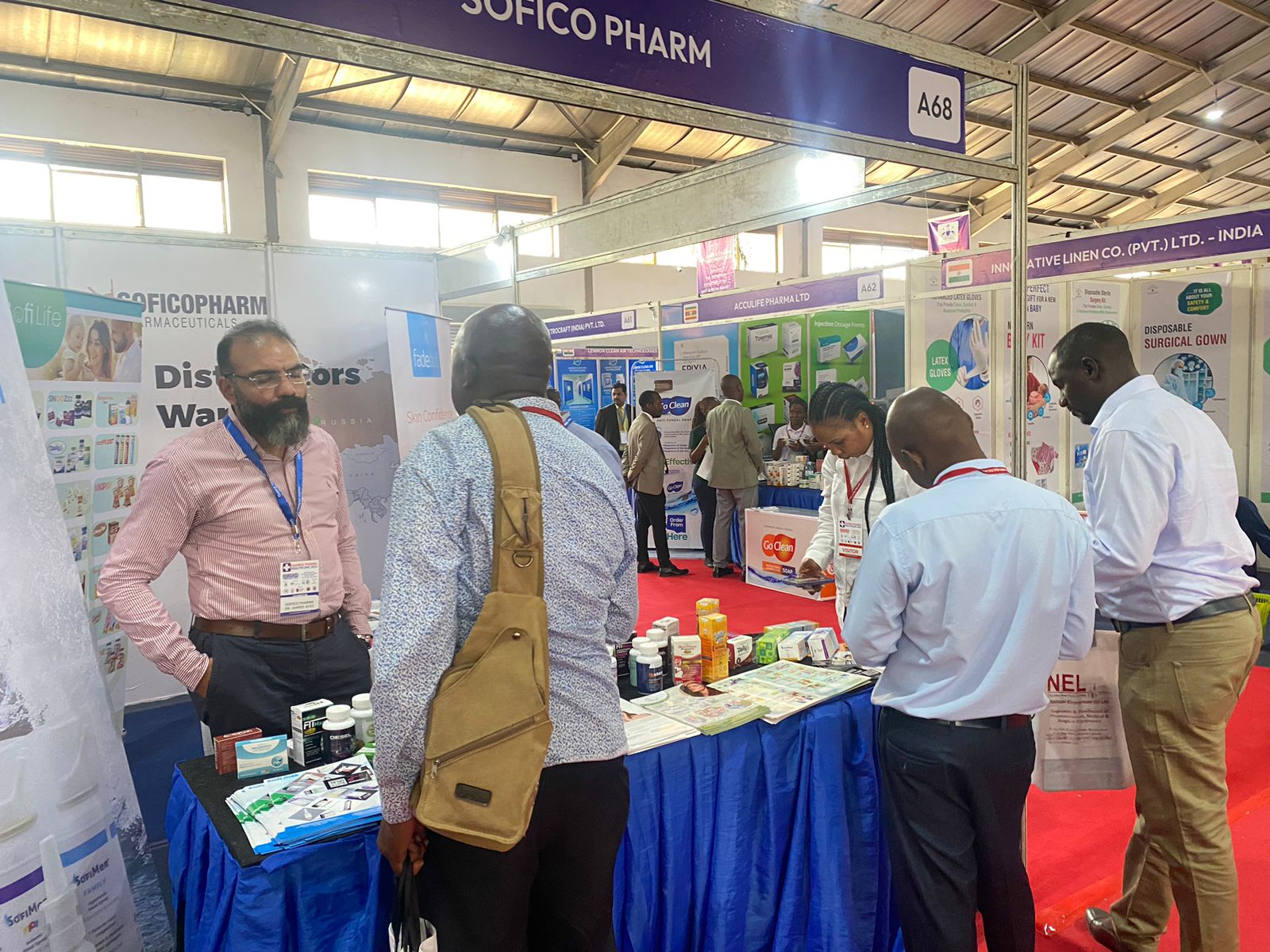 11 شركة أدوية ومستلزمات طبية مصرية تشارك بأكبر معرض متخصص في أوغندا