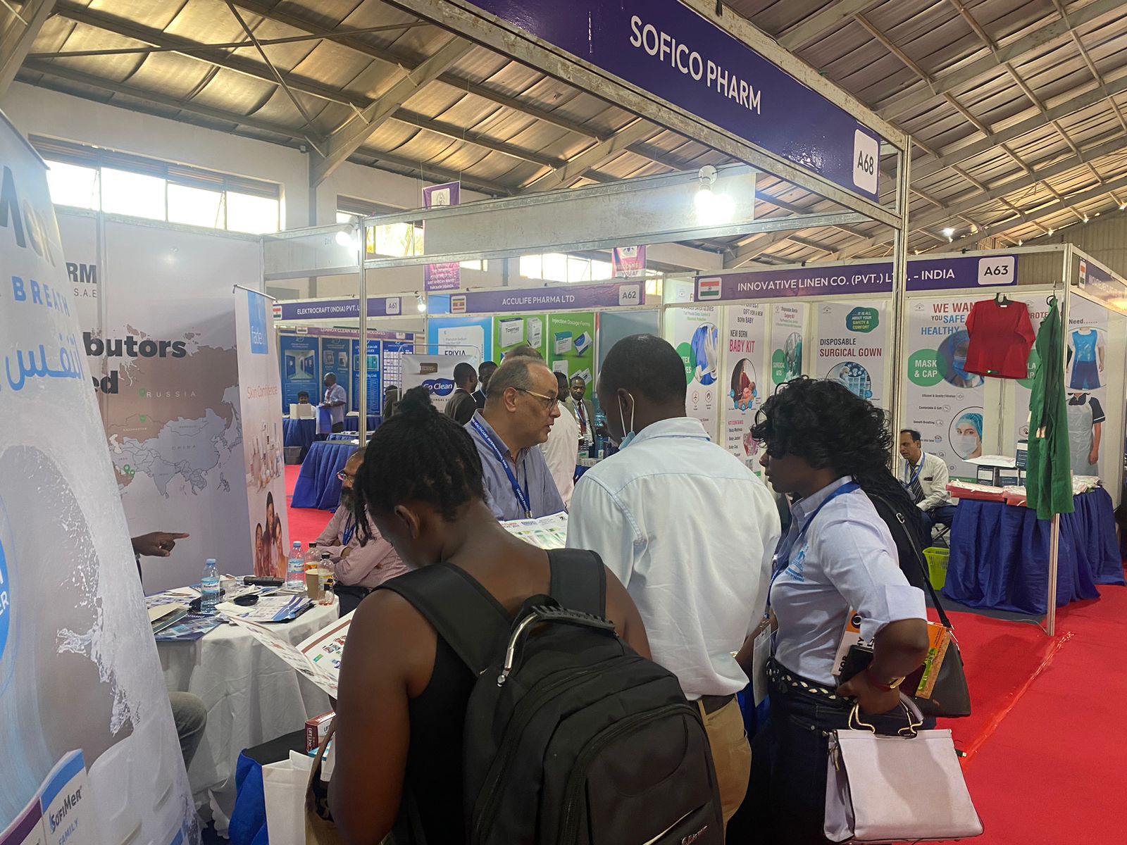 11 شركة أدوية ومستلزمات طبية مصرية تشارك بأكبر معرض متخصص في أوغندا