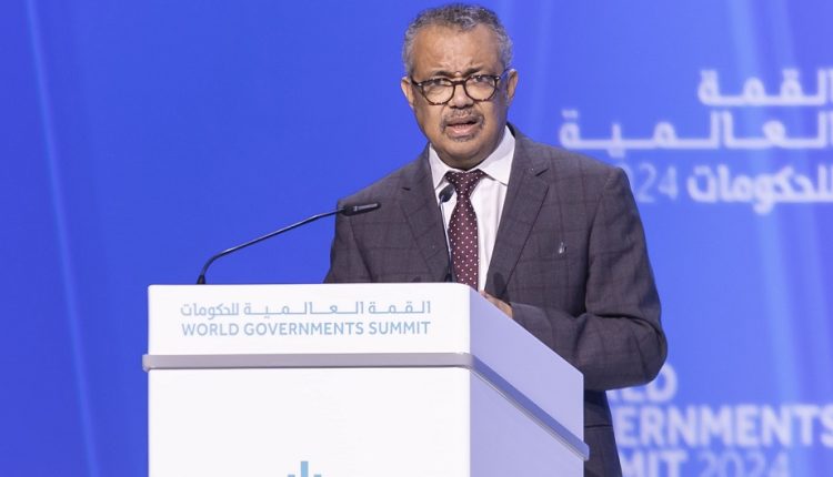تيدروس جيبريسوس، مدير عام منظمة الصحة العالمية