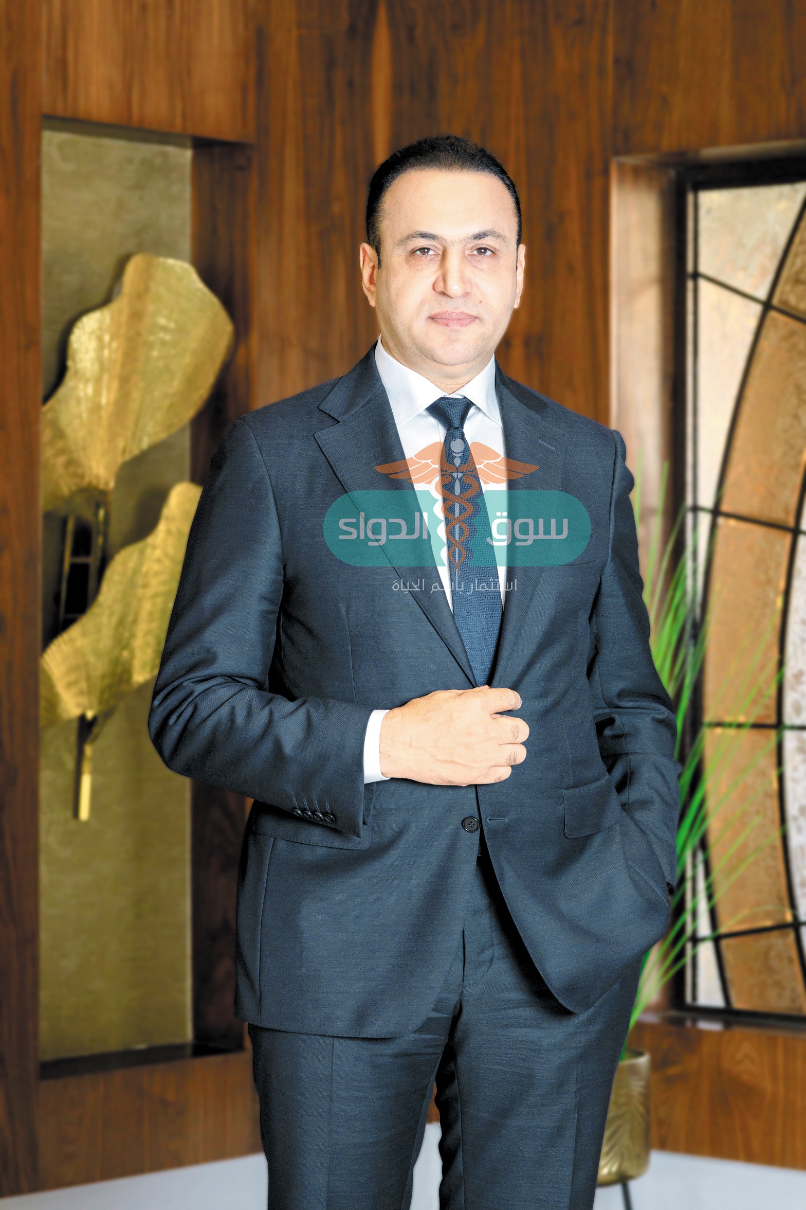 الدكتور السعيد كامل العضو المنتدب لشركة «يوتوبيا للصناعات الدوائية» 