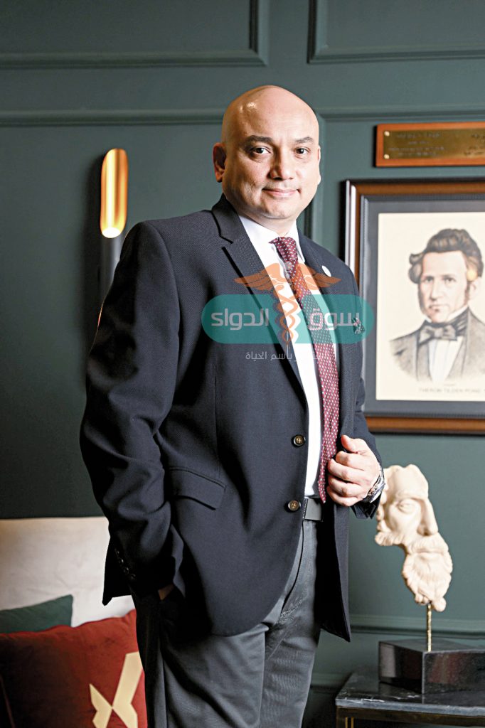 الدكتور محمد صبحى عثمان رئيس شركة «شيرا فارما» لصناعة الأدوية ومستحضرات التجميل