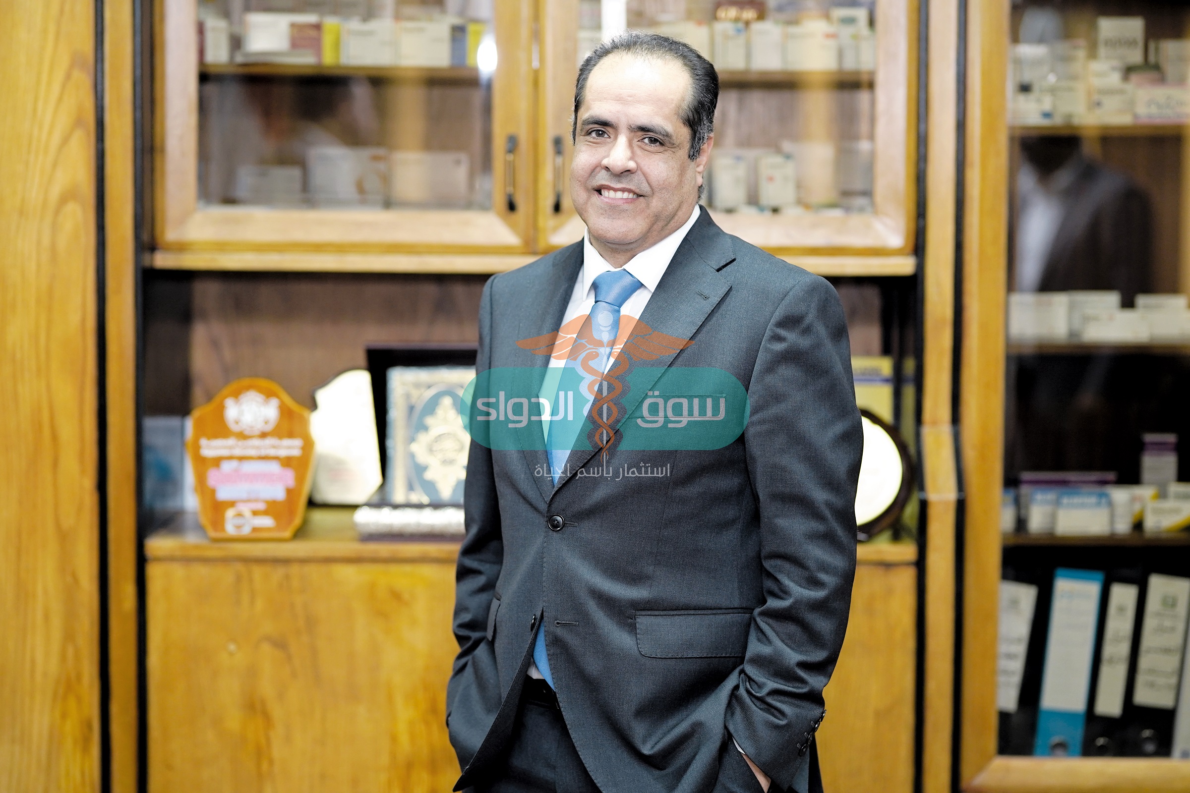 الدكتور أحمد ليلة رئيس مجلس إدارة شركة «المهن الطبية للأدوية» 