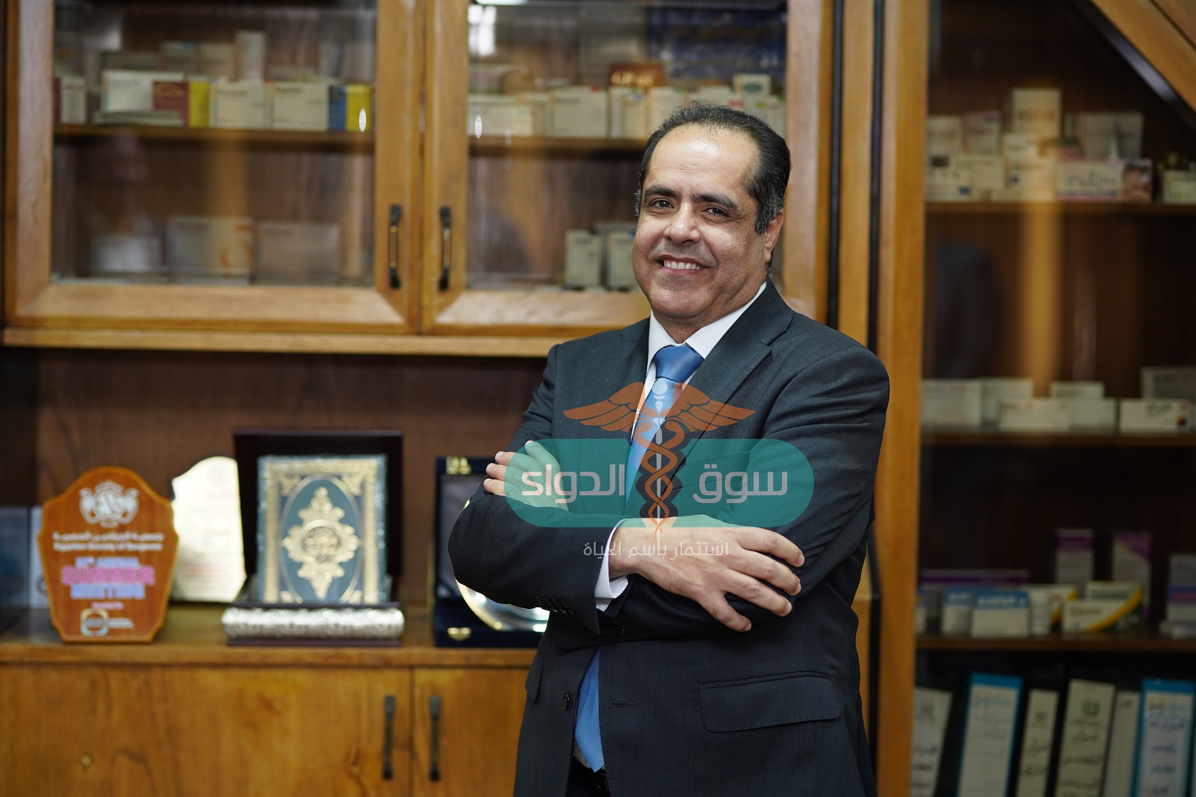 الدكتور أحمد ليلة رئيس مجلس إدارة شركة «المهن الطبية للأدوية» 