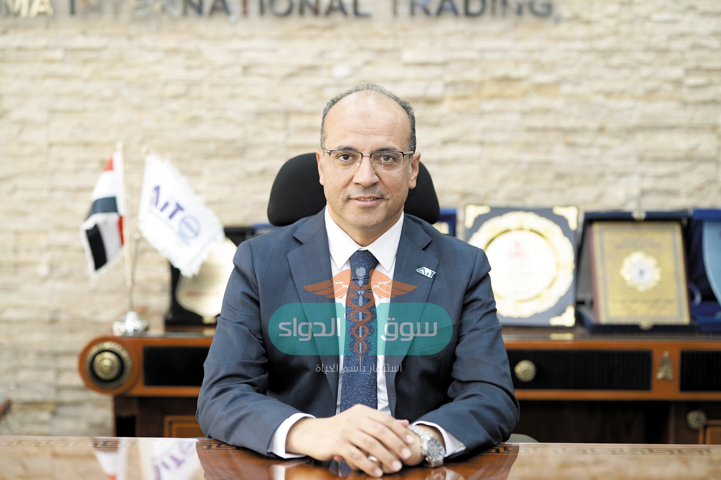 الدكتور فتحى إبراهيم الرئيس التنفيذى لشركة «أكديما إنترناشيونال»