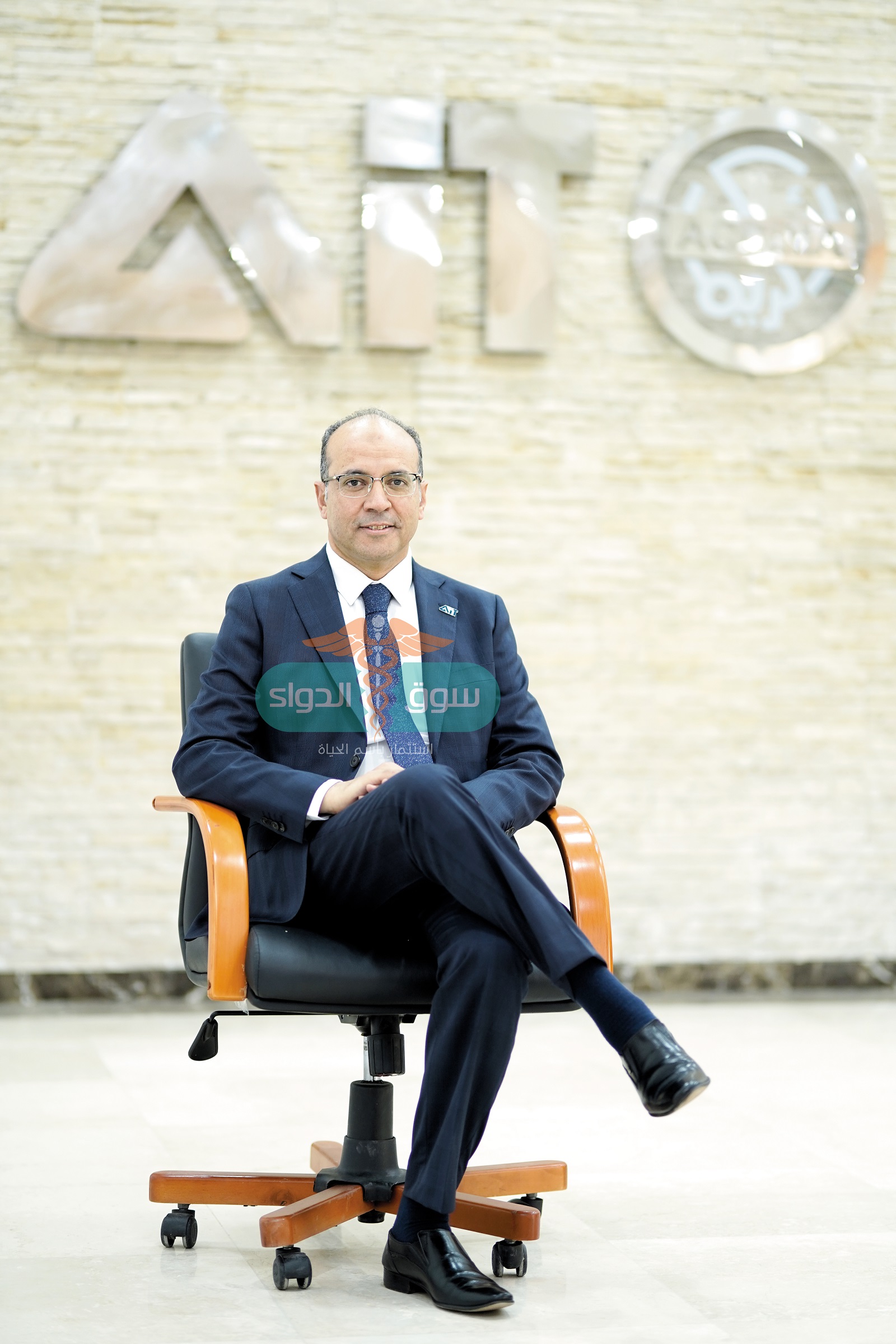 الدكتور فتحى إبراهيم الرئيس التنفيذى لشركة «أكديما إنترناشيونال»