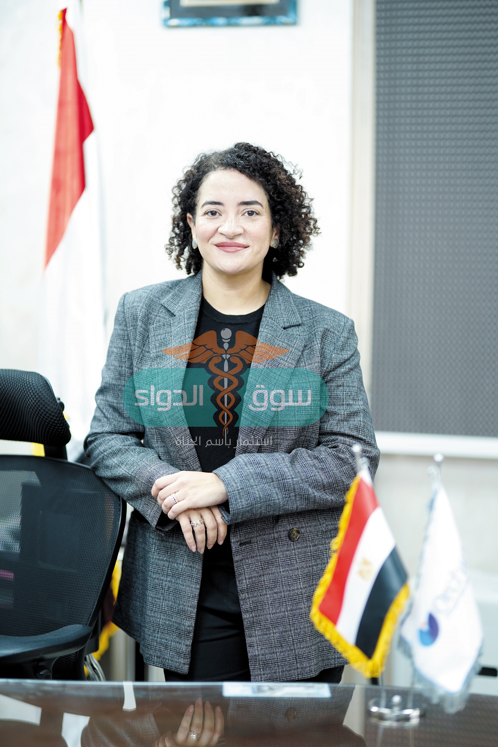 الدكتورة رضوى أسامة نائب رئيس مجلس إدارة شركة «أوركيديا للصناعات الدوائية»: