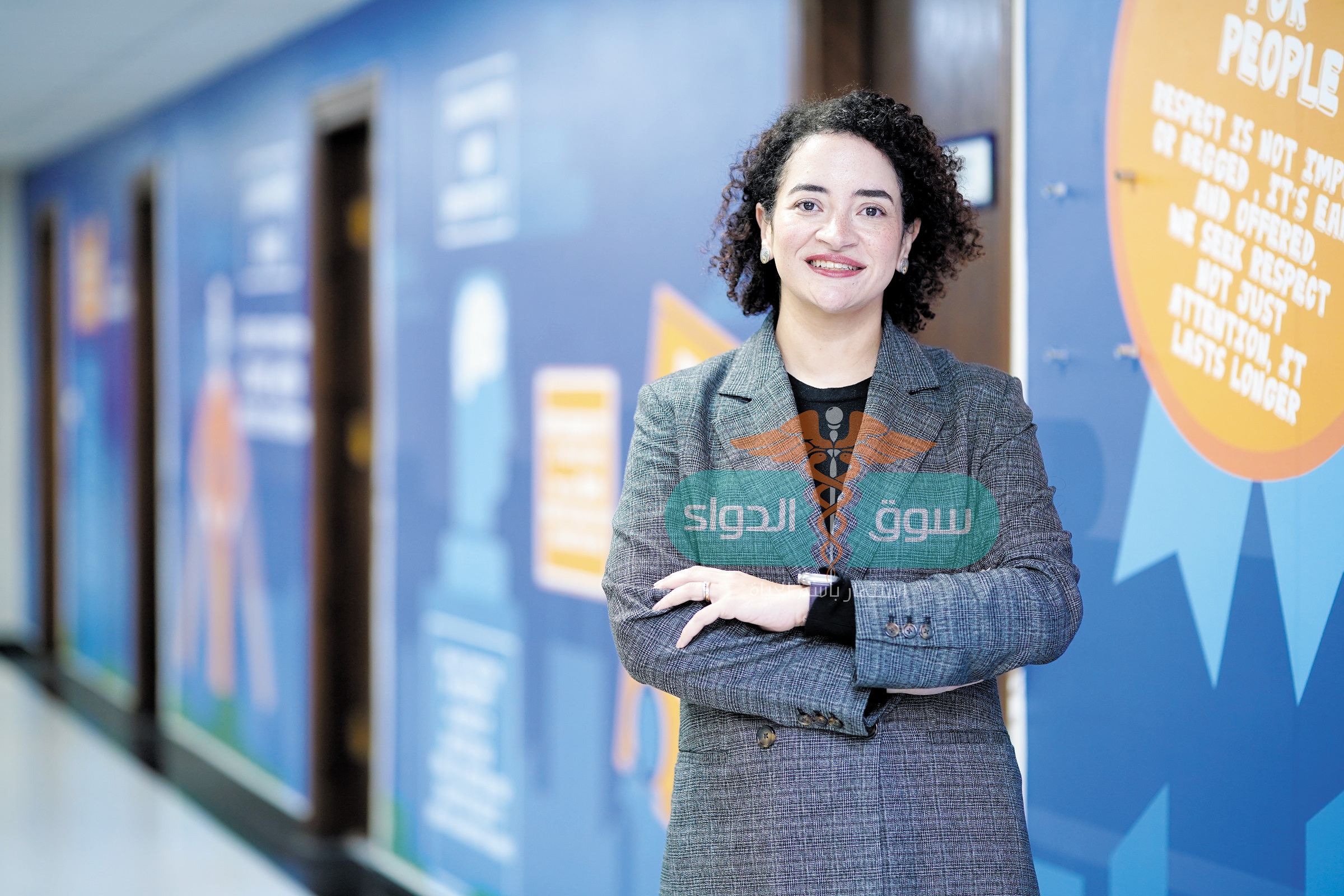 الدكتورة رضوى أسامة نائب رئيس مجلس إدارة شركة «أوركيديا للصناعات الدوائية»: