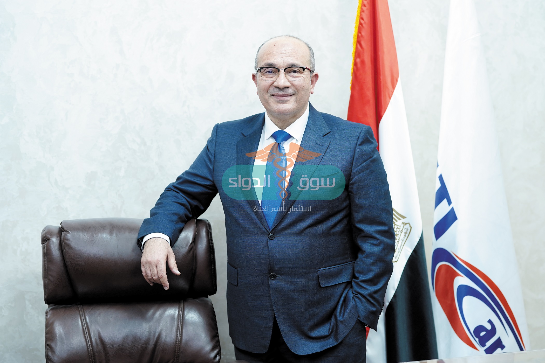 الدكتور أسامة عنتر رئيس مجلس إدارة شركة «مالتى كير» للصناعات الدوائية: