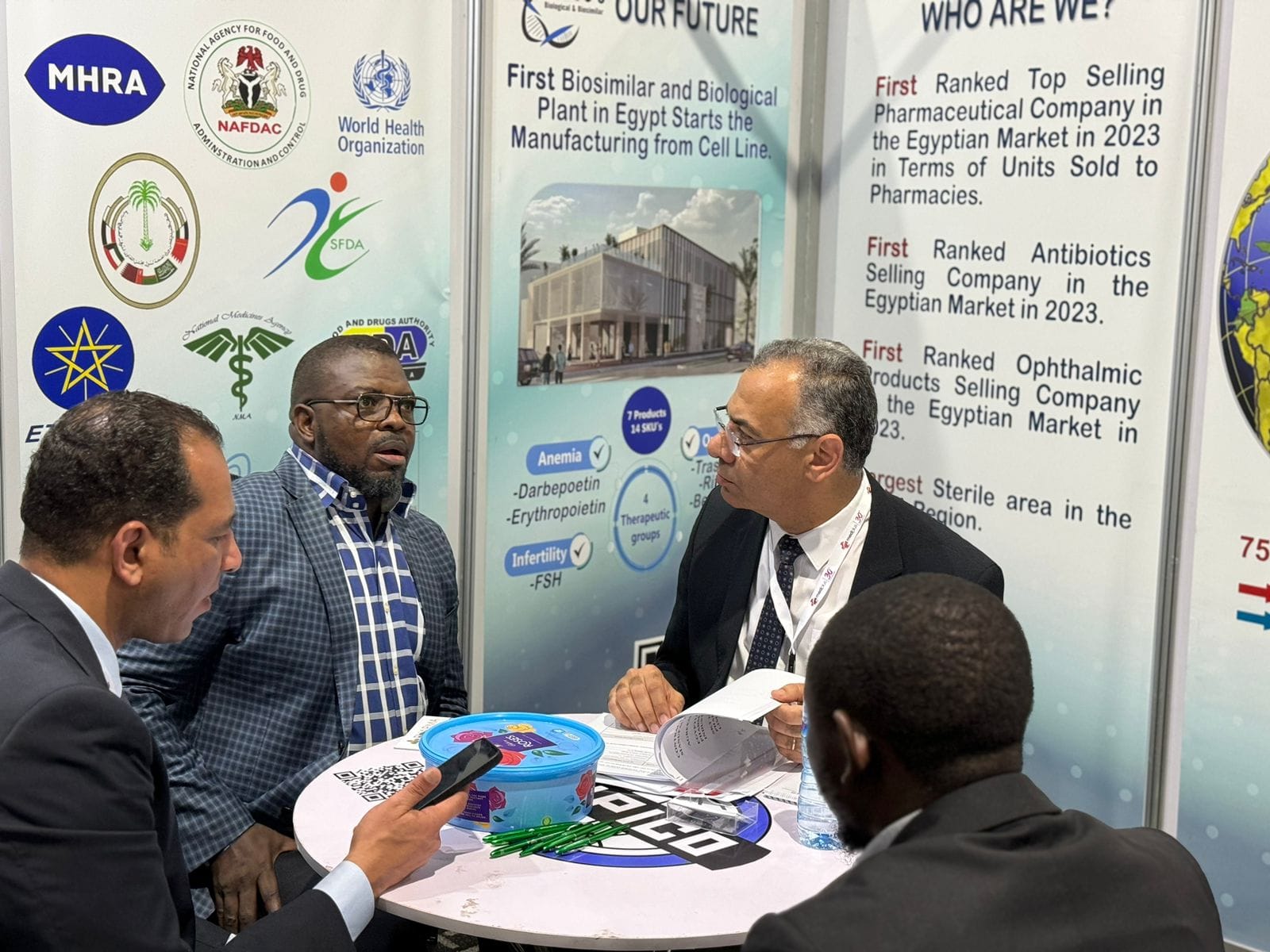 «إيبيكو» مشارك رئيسي في معرض «غرب أفريقيا للأدوية» بنيجيريا