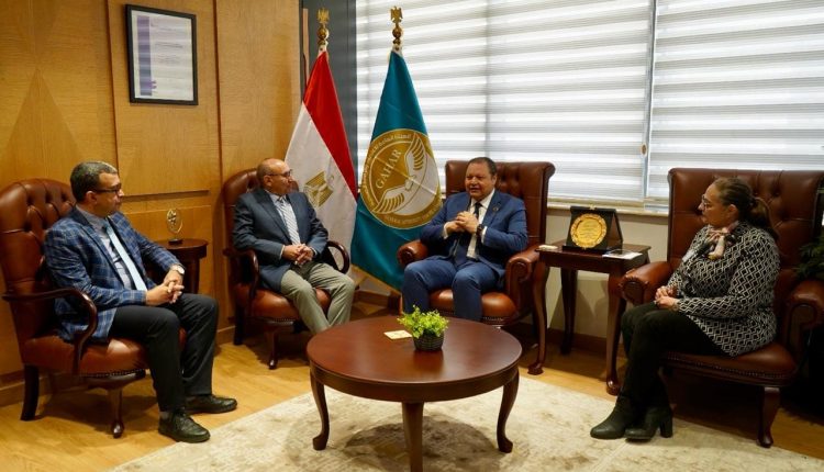 رئيس هيئة الاعتماد والرقابة يستقبل ممثل منظمة تيموس للاعتماد الدولي