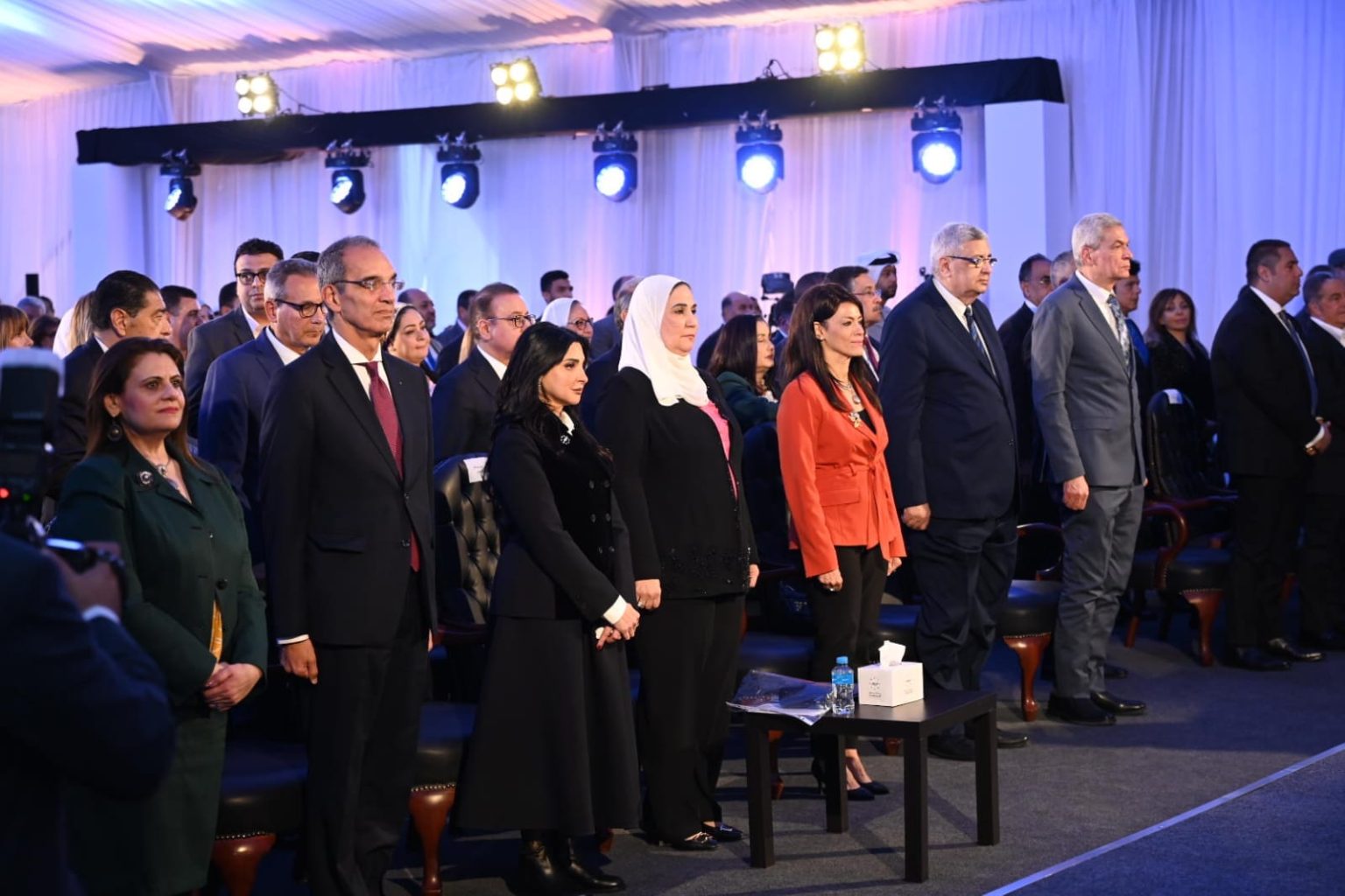 افتتاح مستشفى حروق أهل مصر للعلاج بالمجان بحضور وزراء ورئيس «الشراء الموحد» ومستشار الرئيس للصحة جانب من فعاليات الافتتاح