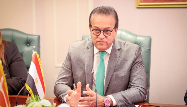 الدكتور خالد عبد الغفار وزير الصحة والسكان
