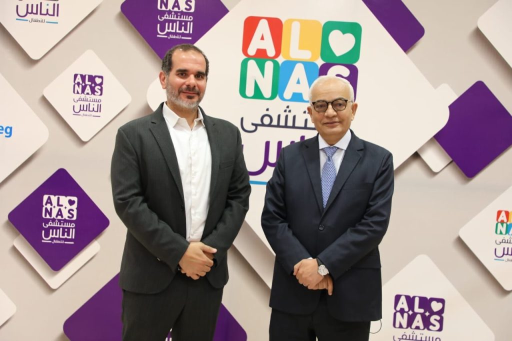 وزير التربية والتعليم يزور مستشفى الناس بشبرا الخيمة ويتفقد الأقسام جانب من الزيارة