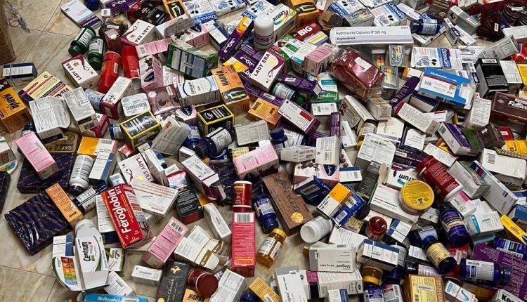 جزء من المضبوطات