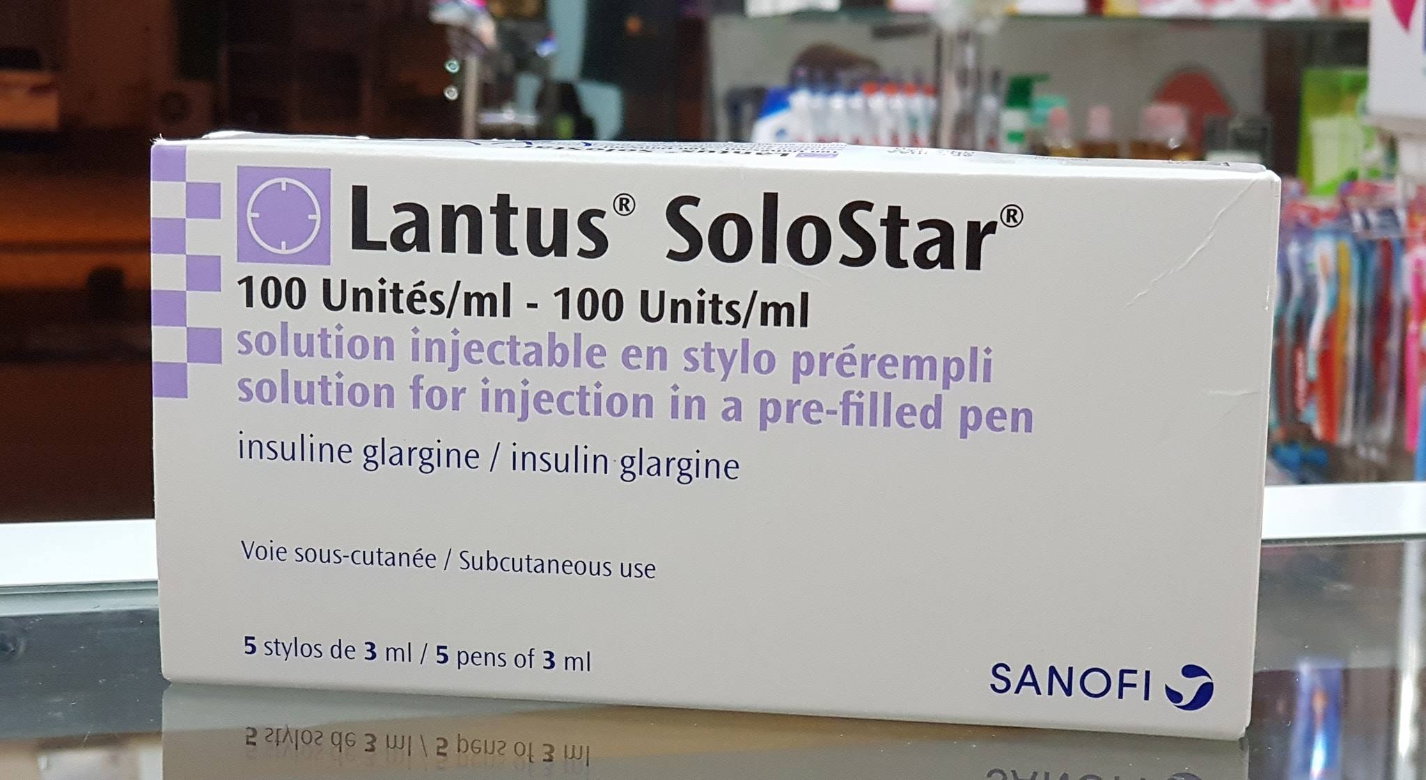 أنسولين «لانتوس – LANTUS»، لعلاج مرضى السكري،