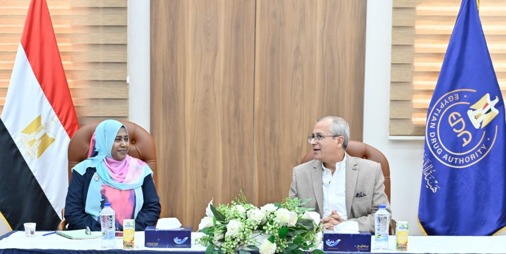 هيئة الدواء المصرية تستقبل وفد المجلس القومي للأدوية والسموم بالسودان هيئة الدواء المصرية تستقبل وفد المجلس القومي للأدوية والسموم بالسودان