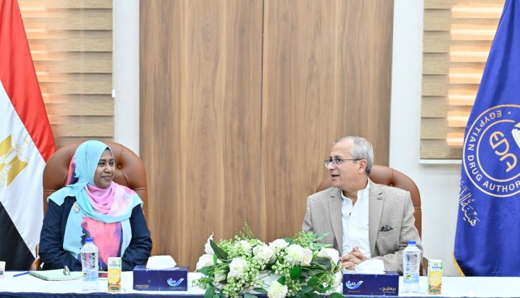 هيئة الدواء المصرية تستقبل وفد المجلس القومي للأدوية والسموم بالسودان