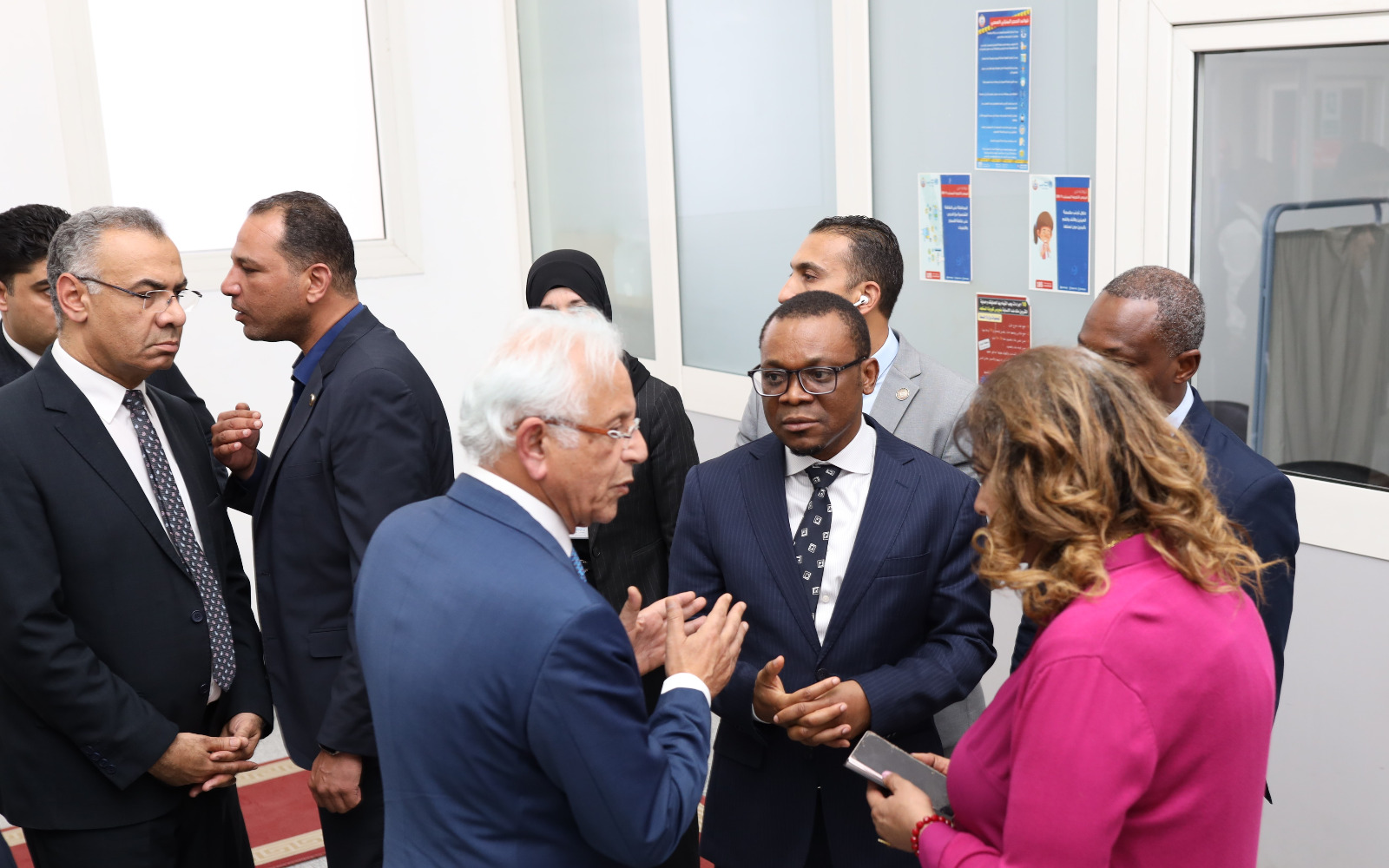 وزير صحة غينيا الاستوائية يزور مصانع «إيبيكو» ويشيد بالمستوى التقنى العالمى لانتاج الدواء بالشركة