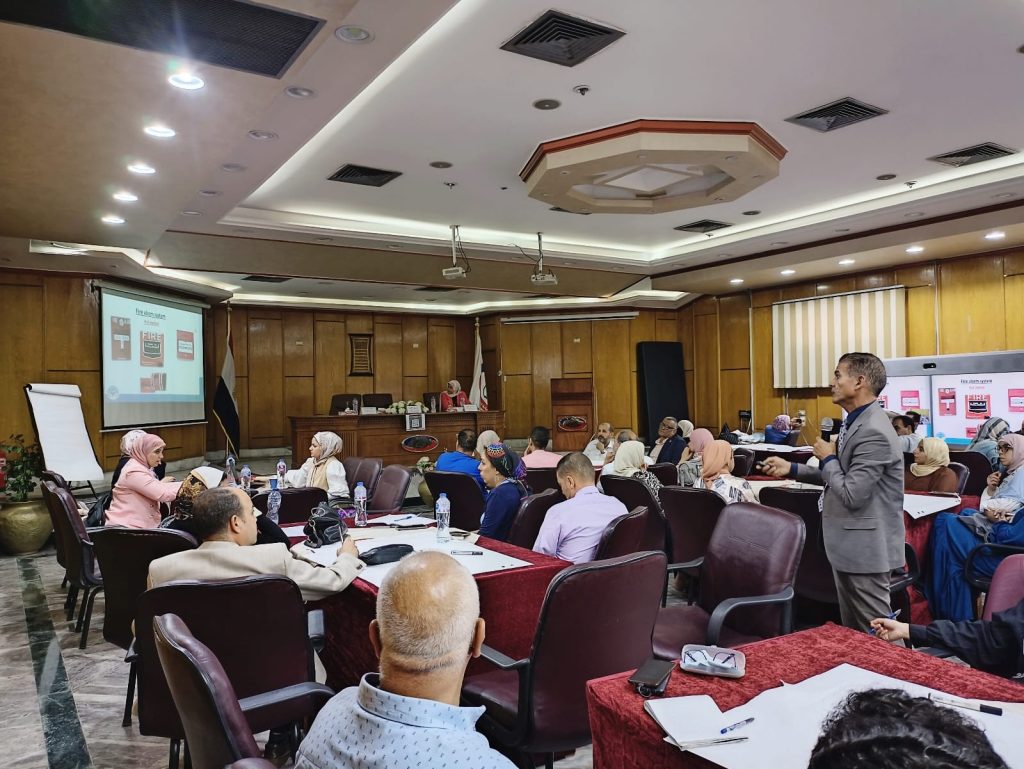 هيئة الاعتماد والرقابة الصحية تنظم ورشة عمل «خطط السلامة البيئية والاستعداد الآمن للطوارئ» جانب من ورشة العمل