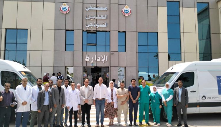 نائب وزير الصحة يقوم بجولة تفقدية بمستشفى العلمين النموذجي للتأكد من جودة الخدمات الطبية 