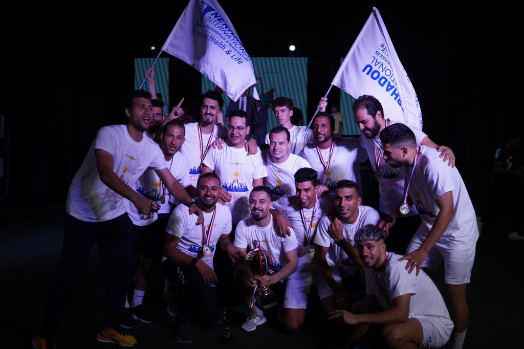 «نرهادو»: 300 ألف جنيه إجمالي مكافآت اللاعبين والجهاز الفني بعد الفوز ببطولة سوق الدواء 2024 «نرهادو»: 300 ألف جنيه إجمالي مكافئات اللاعبين والجهاز الفني بعد الفوز ببطولة سوق الدواء 2024