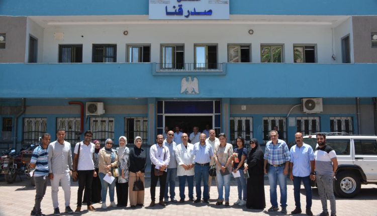 فريق الحوكمة والمراجعة في مستشفى الصدر بقنا