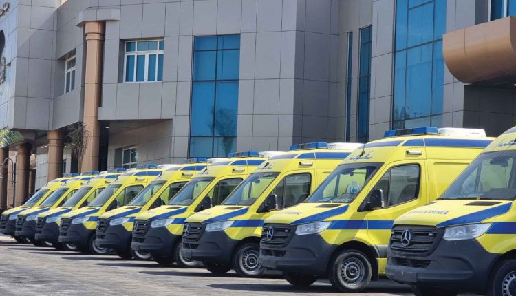 الصحة: الدفع بـ12 سيارة إسعاف لموقع حادث تصادم في محيط ميدان الرماية بالجيزة