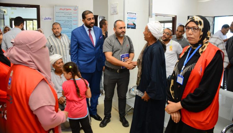 فريق الحوكمة داخل مستشفى صدر قنا