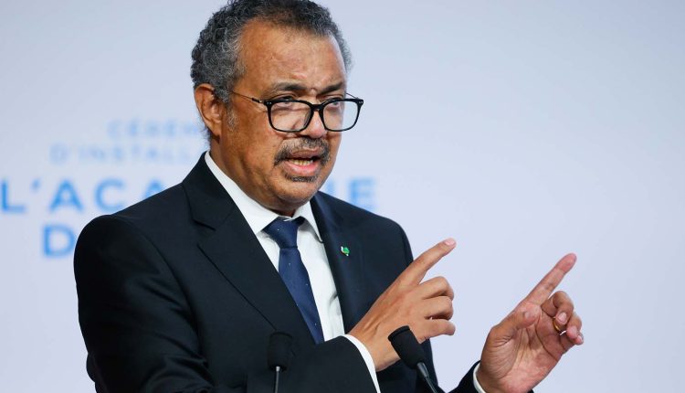 الدكتور تيدروس ادهانوم جبريسيوس مدير عام منظمة الصحة العالمية
