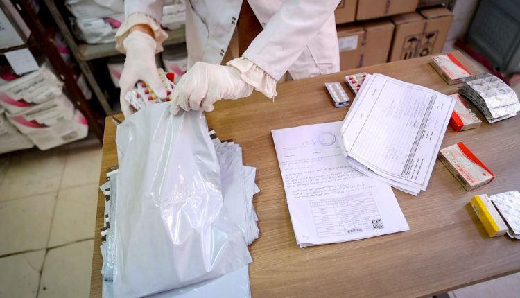 توصيل الأدوية للمرضى