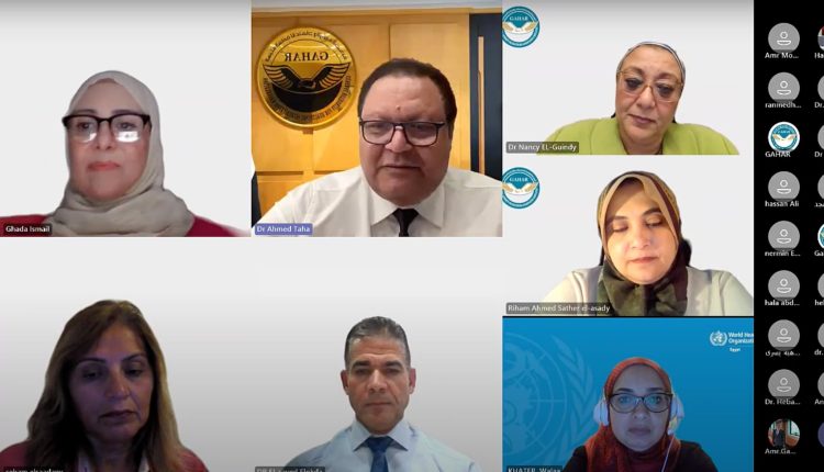 عدد من المشاركين في الوبينار