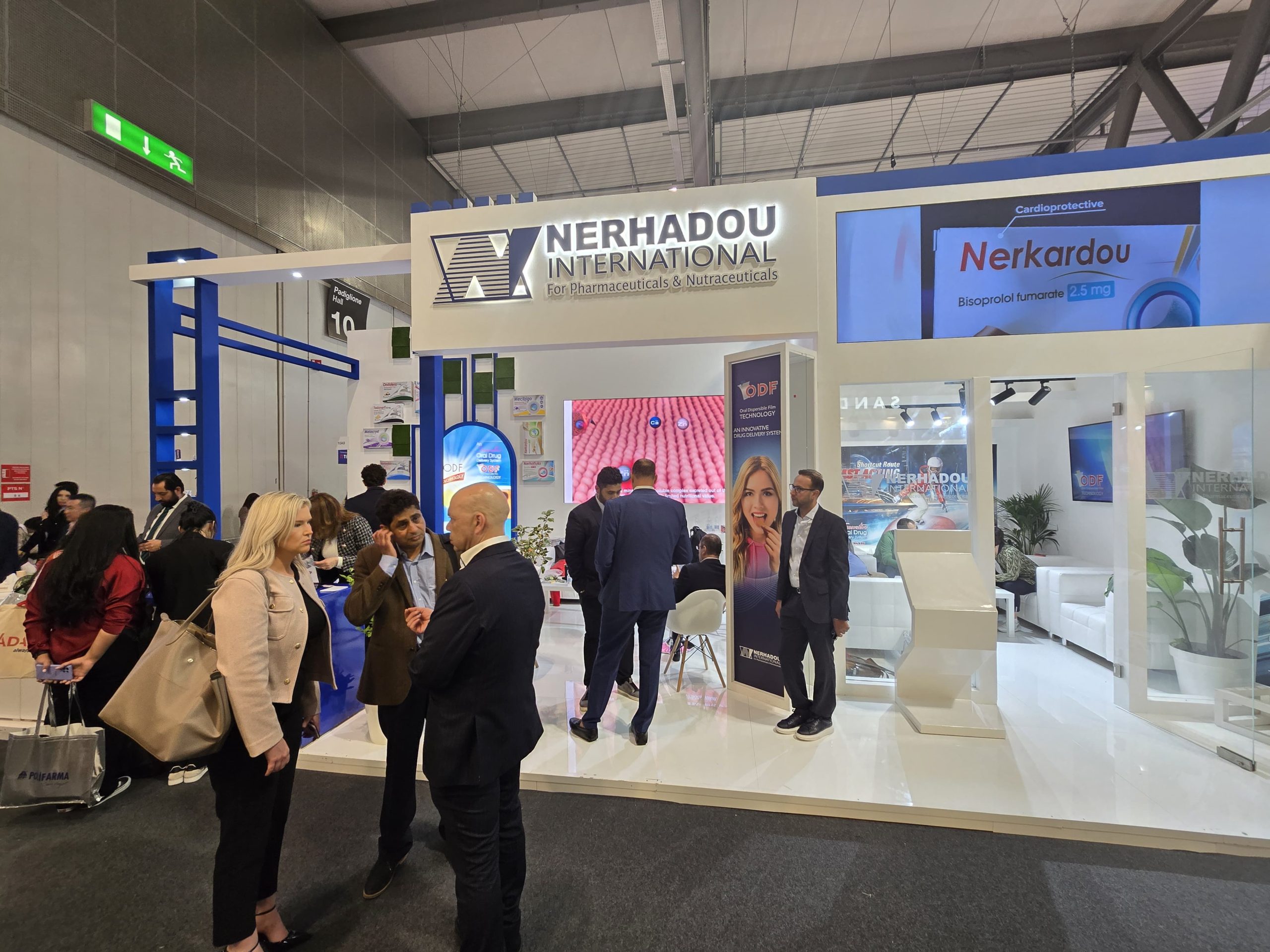 «نرهادو» تشارك في معرض «CPhI» بمدينة ميلانو الإيطالية وتستهدف فتح أسواق تصديرية جديدة