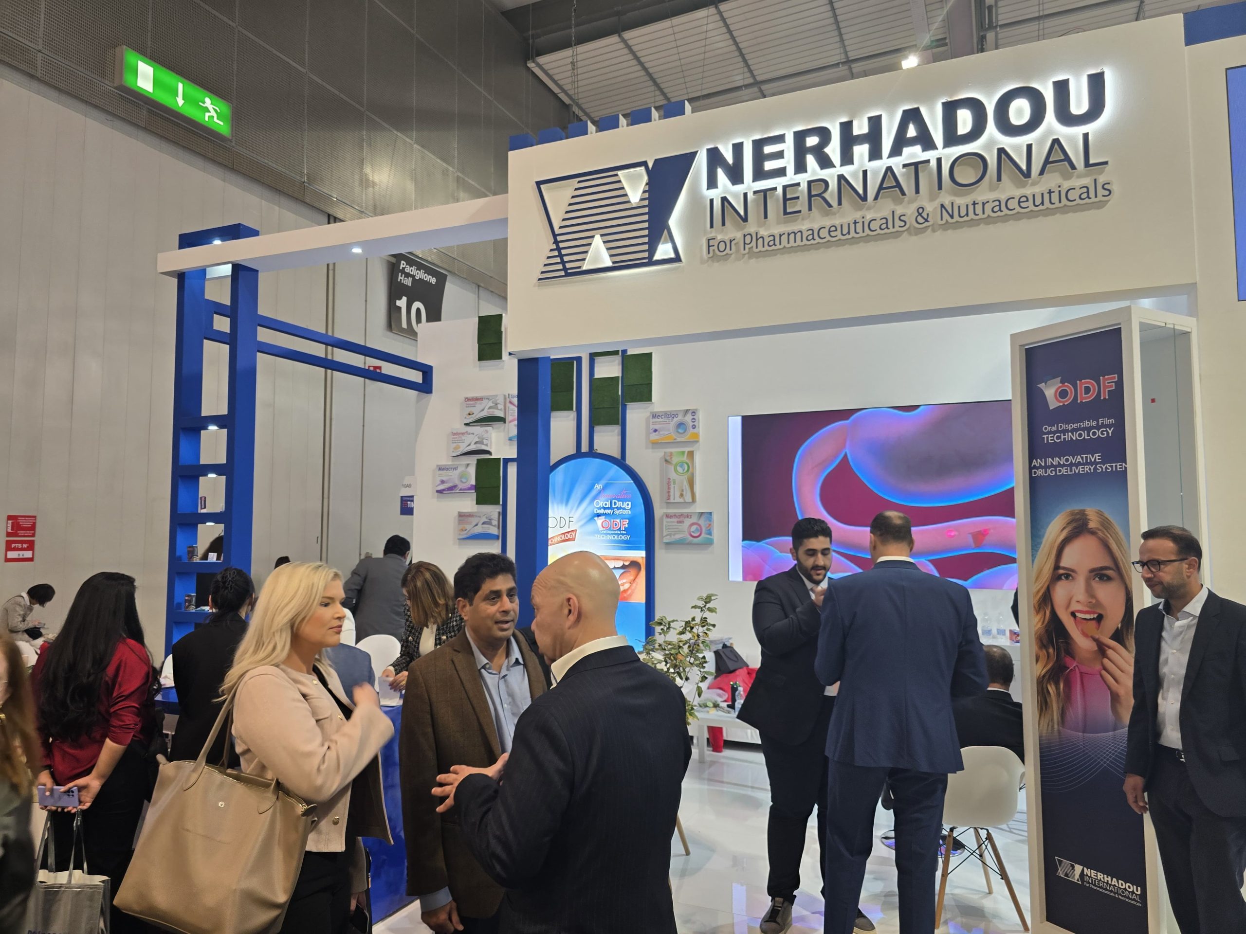 «نرهادو» تشارك في معرض «CPhI» بمدينة ميلانو الإيطالية وتستهدف فتح أسواق تصديرية جديدة