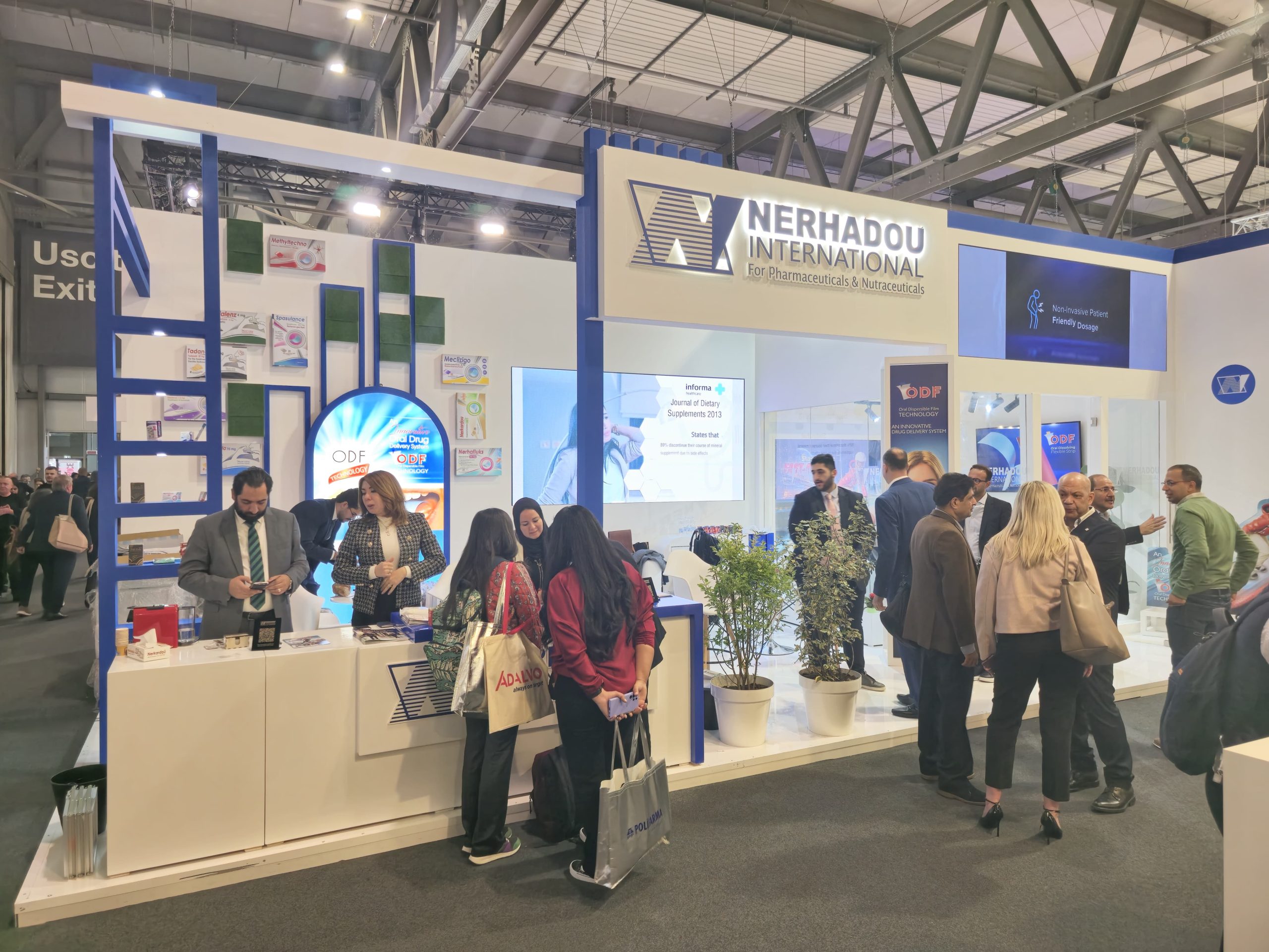 «نرهادو» تشارك في معرض «CPhI» بمدينة ميلانو الإيطالية وتستهدف فتح أسواق تصديرية جديدة