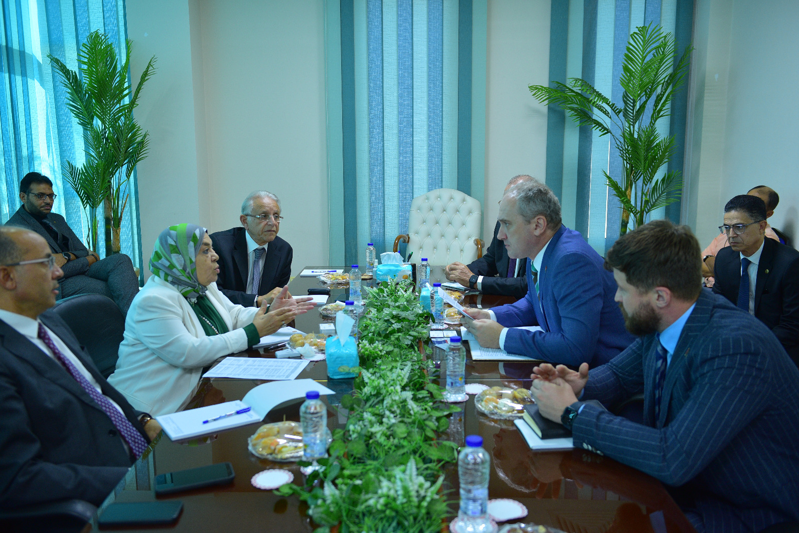 دكتورة ألفت غراب تستقبل سفير بيلاروسيا بالقاهرة وتؤكد بدء مرحلة جديدة من التعاون البناء بين أكديما وبيلاروسيا