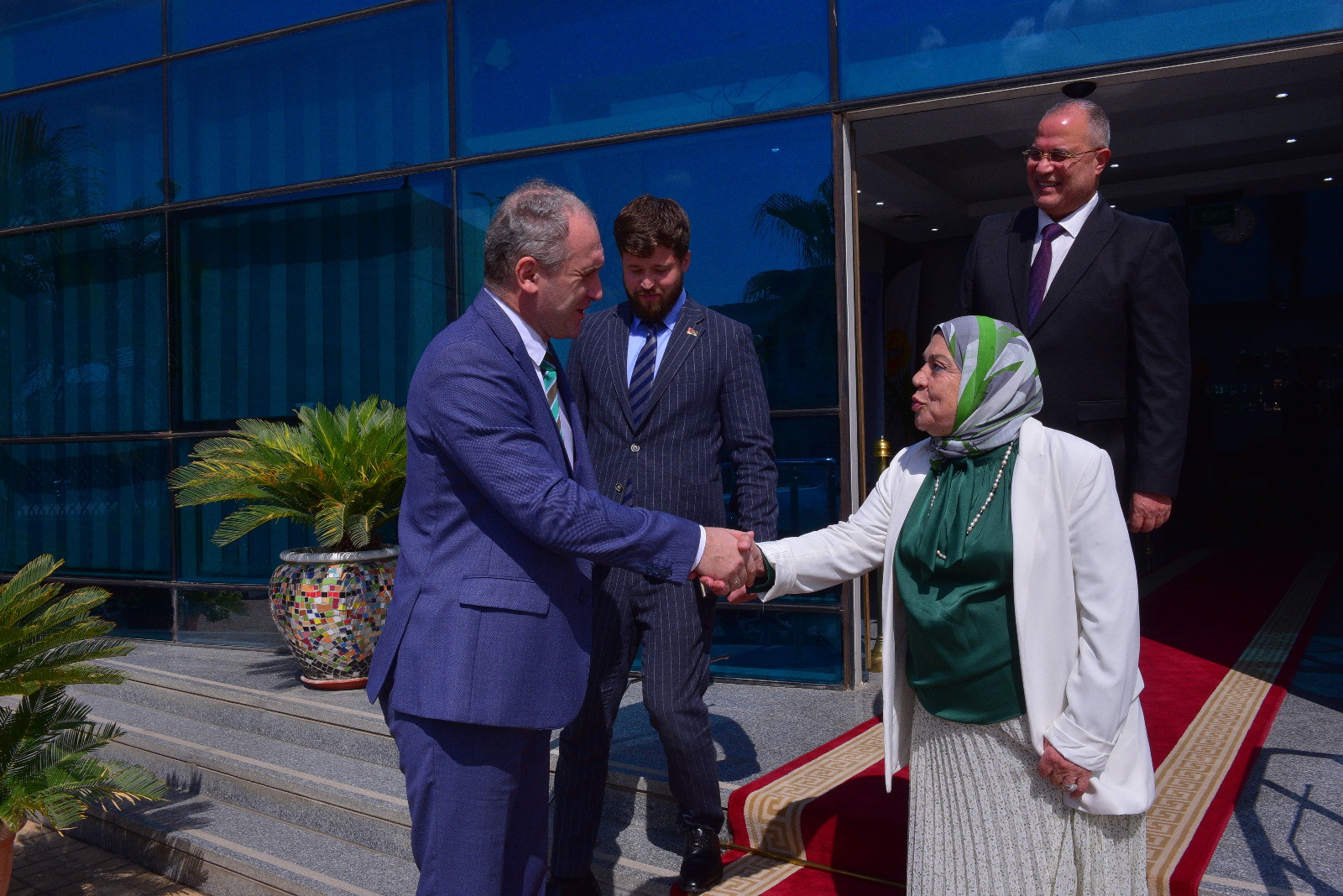 دكتورة ألفت غراب تستقبل سفير بيلاروسيا بالقاهرة وتؤكد بدء مرحلة جديدة من التعاون البناء بين أكديما وبيلاروسيا