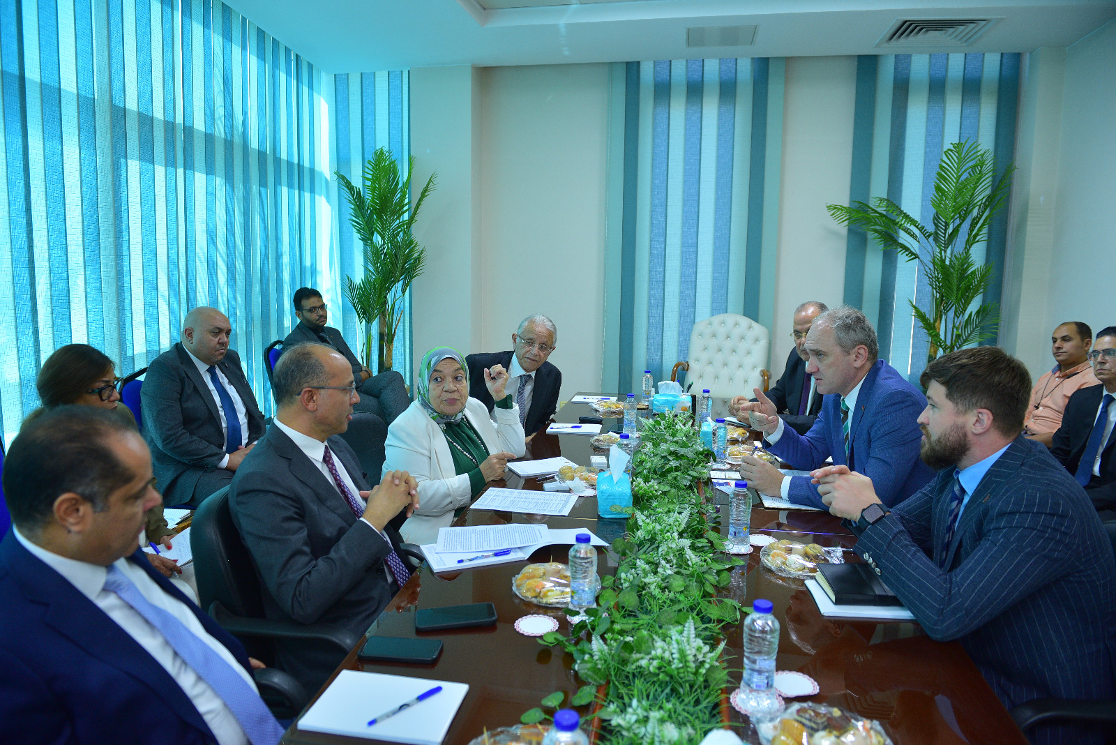 دكتورة ألفت غراب تستقبل سفير بيلاروسيا بالقاهرة وتؤكد بدء مرحلة جديدة من التعاون البناء بين أكديما وبيلاروسيا