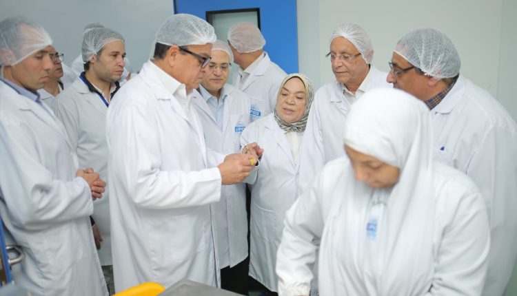 جانب من الجولة داخل مصنع إيبيكو