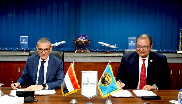 جانب من توقيع بروتوكول التعاون