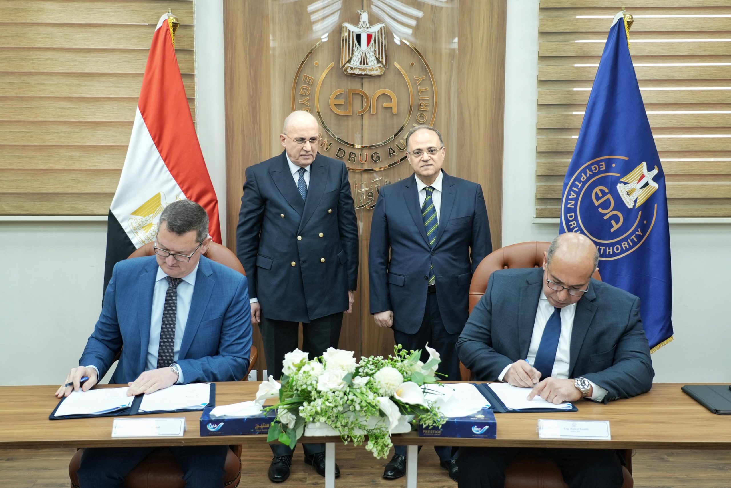 رئيس هيئة الدواء يشهد توقيع بروتوكول تعاون بين شركتي داف وإكستيدو للحلول الرقمية
