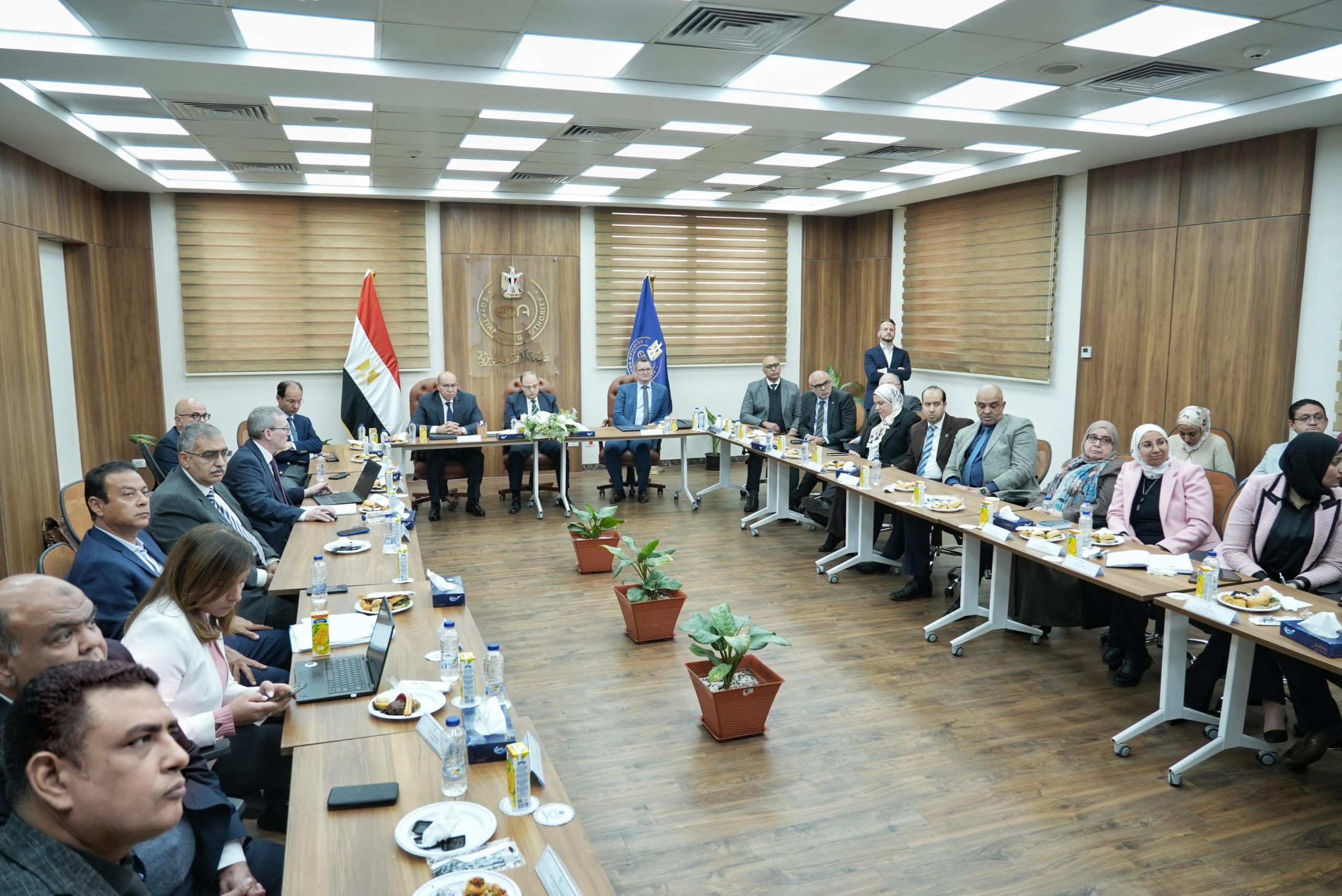 رئيس هيئة الدواء يشهد توقيع بروتوكول تعاون بين شركتي داف وإكستيدو للحلول الرقمية