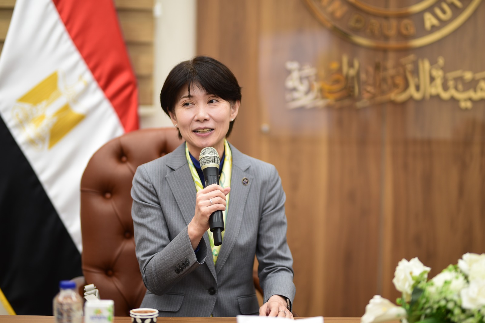 رئيس هيئة الدواء يستقبل مساعد المدير العام لمنظمة الصحة العالمية لشؤون الأدوية والمنتجات الصحية