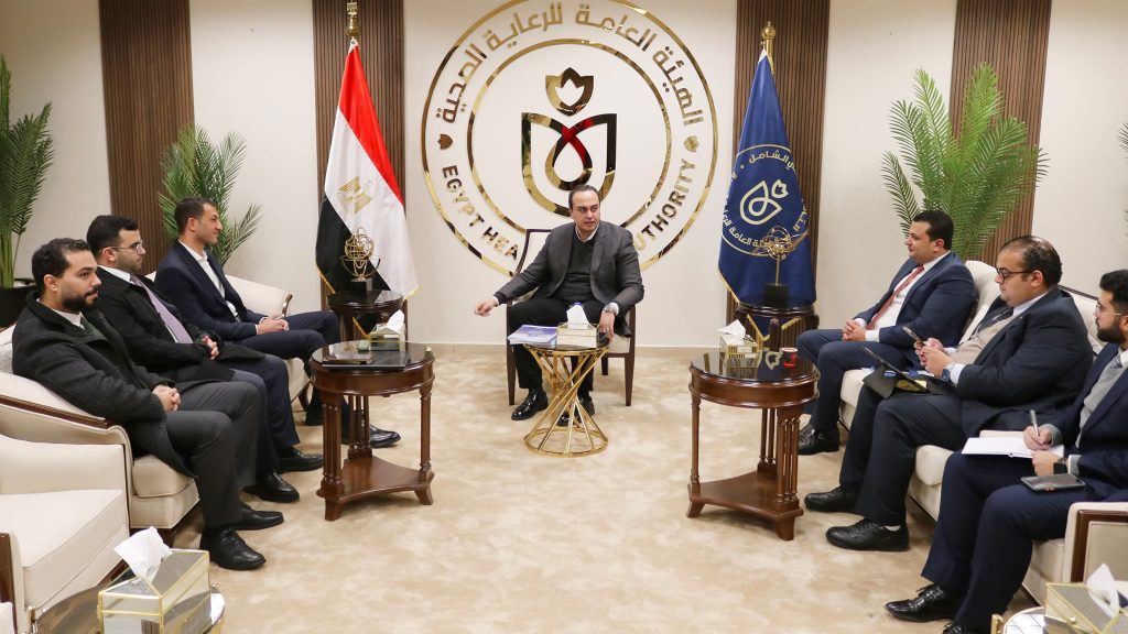 هيئة الرعاية الصحية تبحث مع «انطلاق» التعاون في مجال دعم ريادة الأعمال بقطاع الصحة جانب من اللقاء