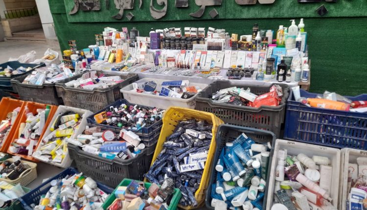 جانب من المضبوطات