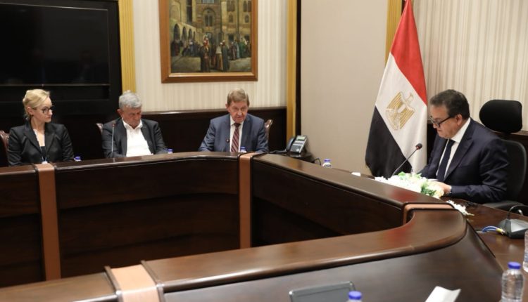 لقاء وزير الصحة مع الوفد الألماني