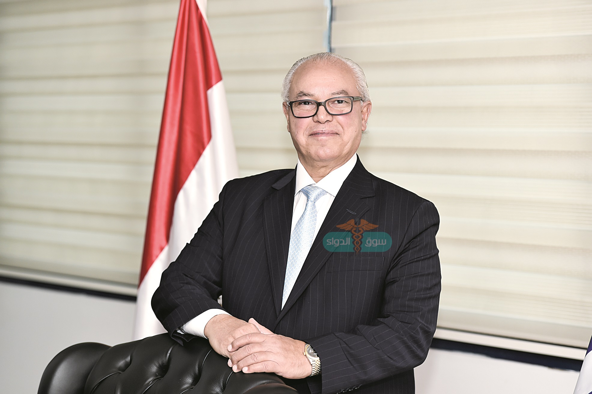 الدكتور جمال الليثى رئيس غرفة صناعة الأدوية ورئيس شركة «المستقبل» للأدوية