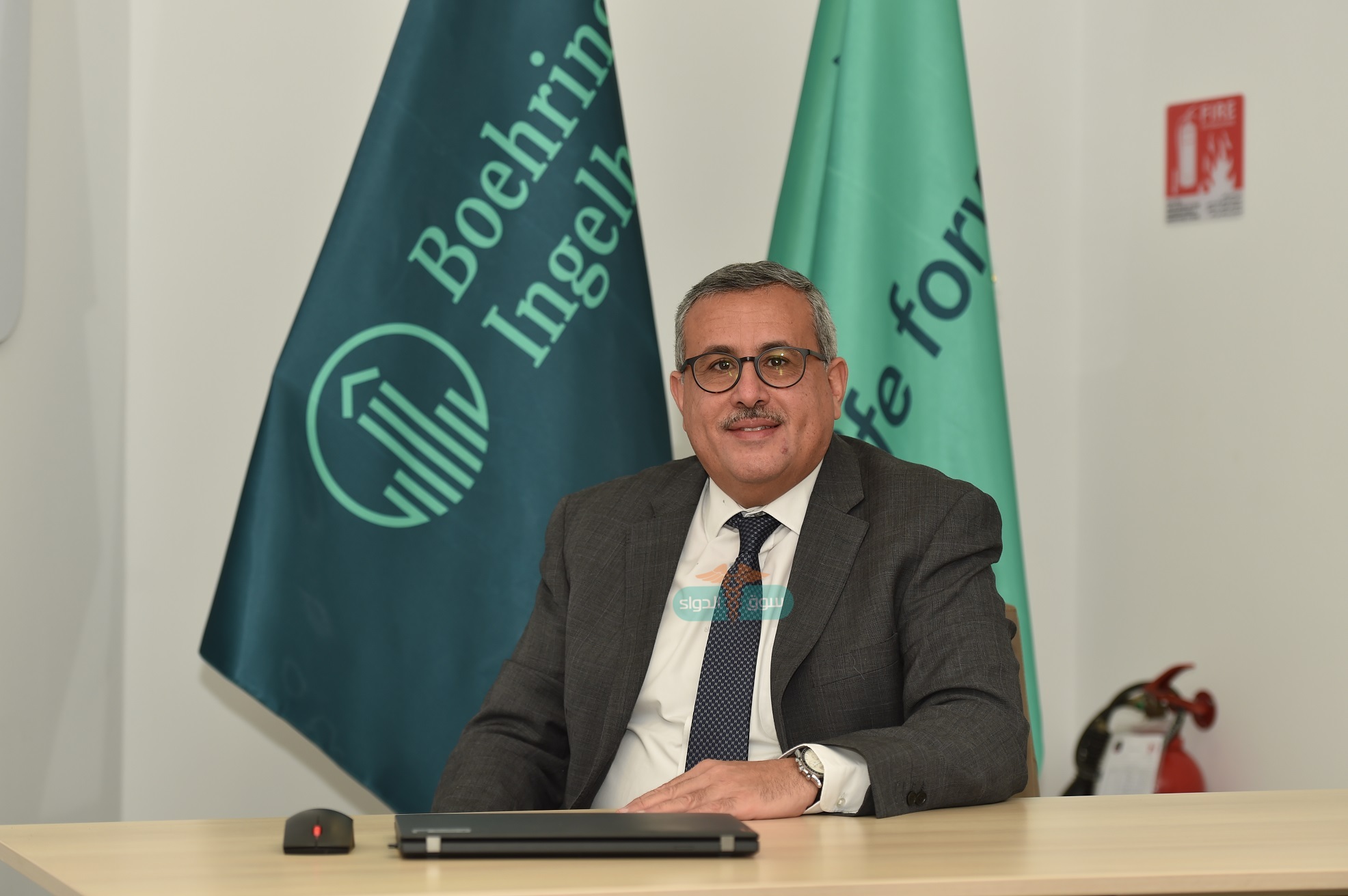 الدكتور محمد مشرف مدير عام شركة بوهرنجر إنجلهايم