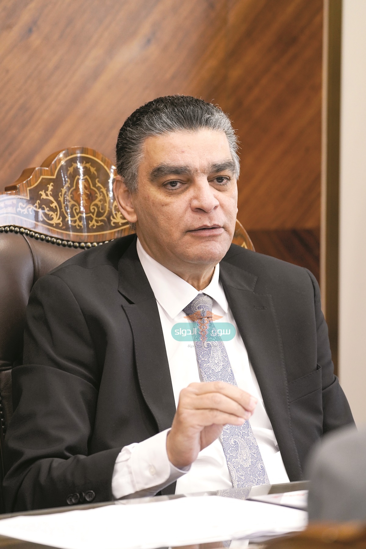 الدكتور هشام ستيت رئيس هيئة الشراء الموحد