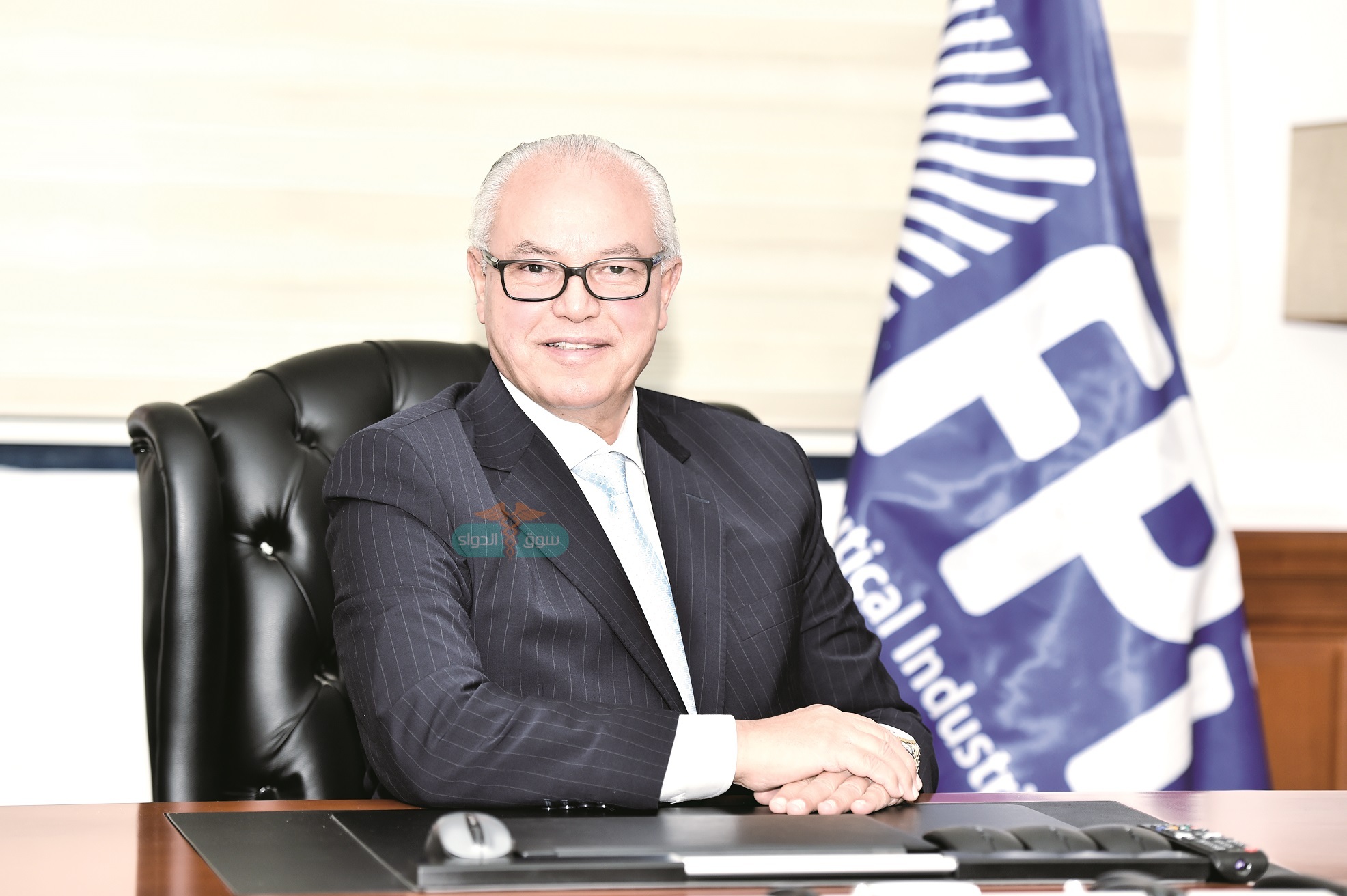 الدكتور جمال الليثى رئيس غرفة صناعة الأدوية ورئيس شركة «المستقبل» للأدوية