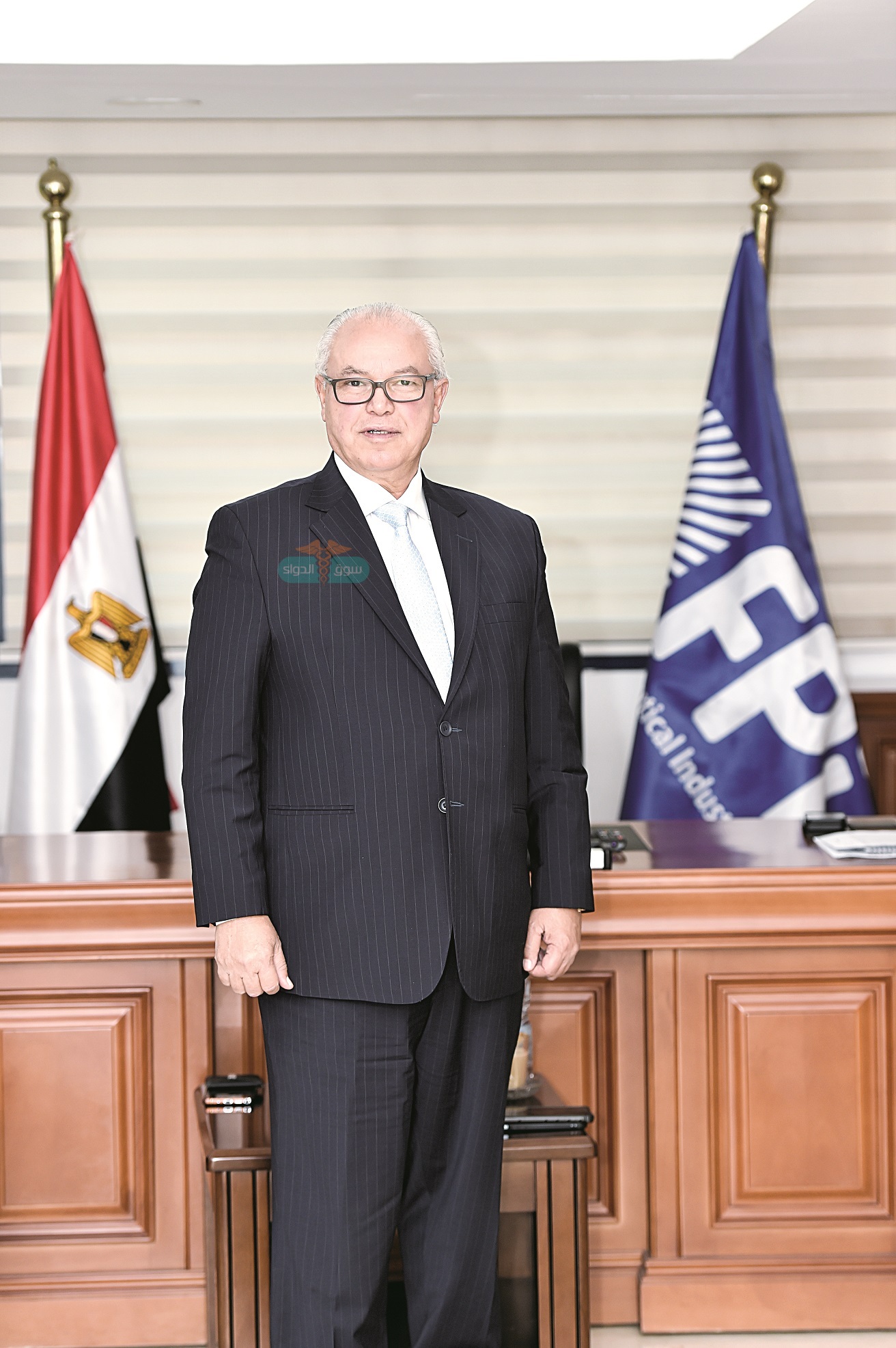 الدكتور جمال الليثى رئيس غرفة صناعة الأدوية ورئيس شركة «المستقبل» للأدوية